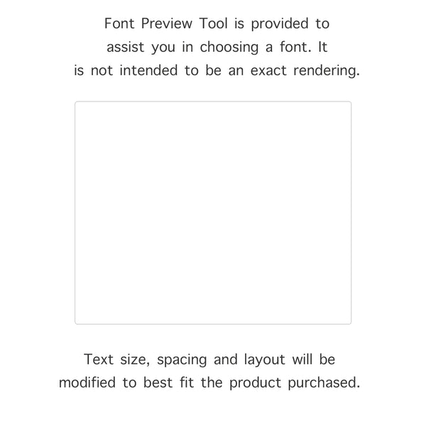 Font Preview Tool